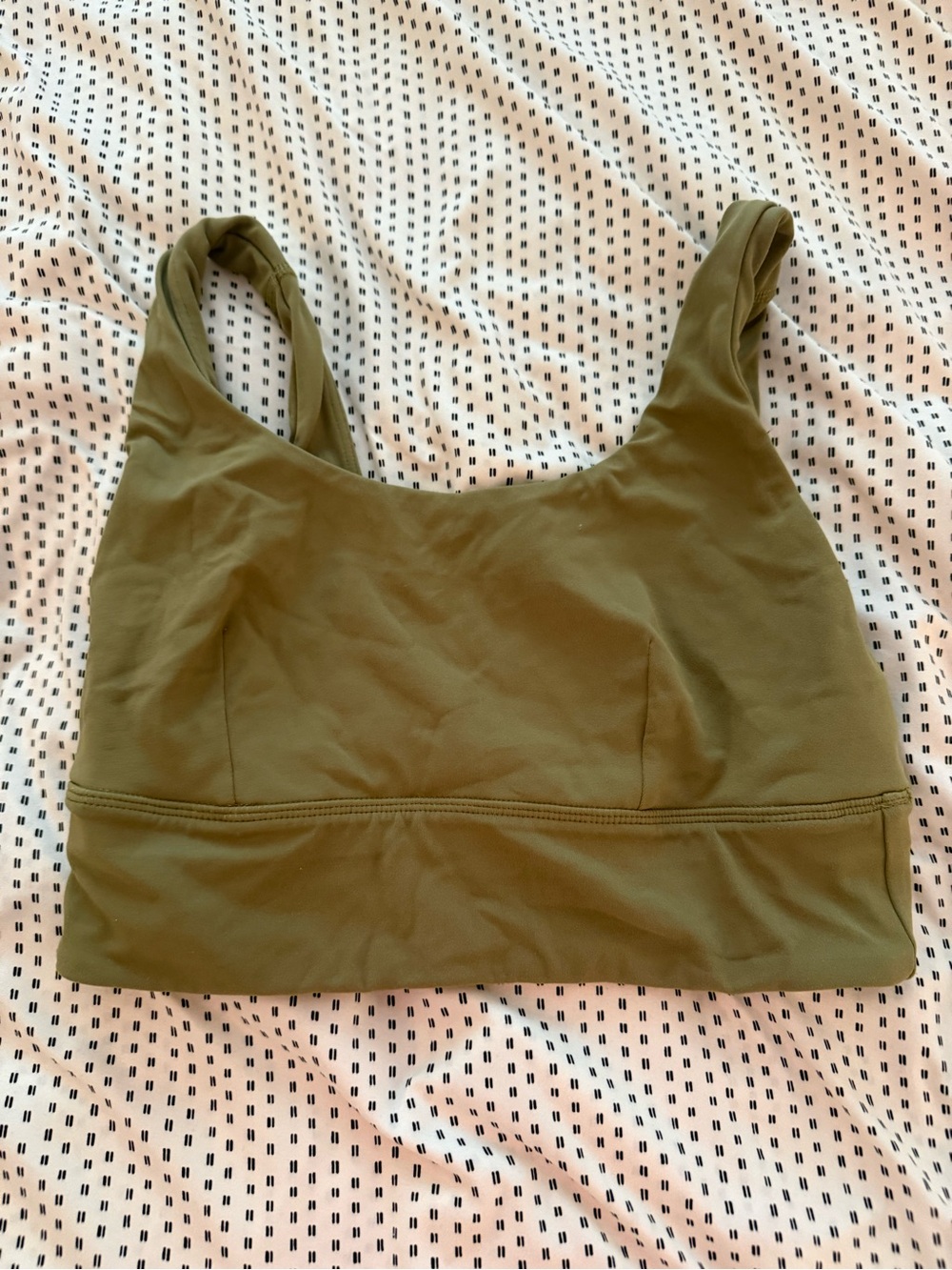 lululemon athletica Align Bra Sports Bra in bronze green